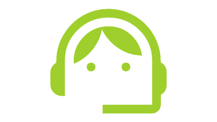 Headset Icon, symbolisch für die Zentrale