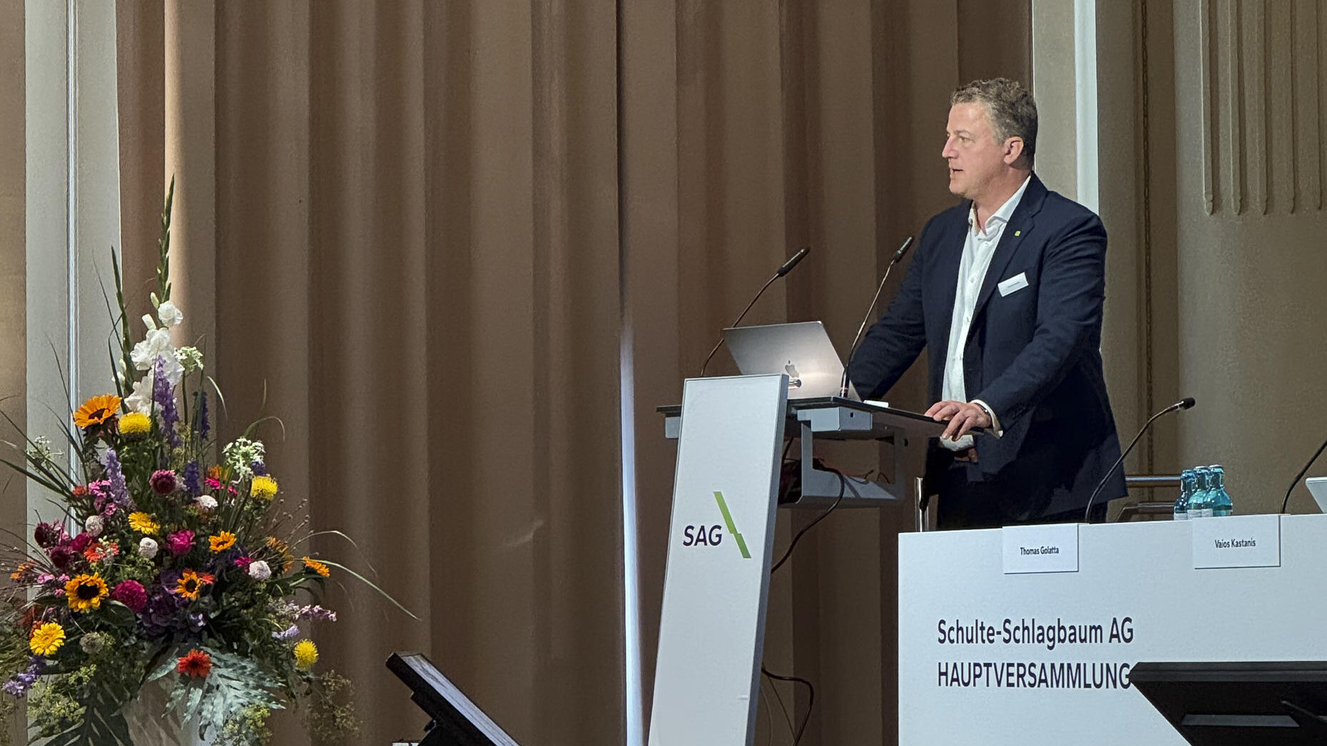 Ansprache des Vorstands, Herrn Thomas Golatta, bei der Hauptversammlung 2025