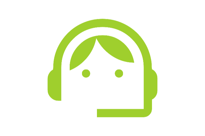 Headset Icon, symbolisch für die Zentrale